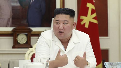 Kim Jong Un August 6, 2020.