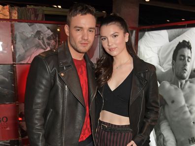 Liam Payne dan Maya Henry menghadiri Pesta Kampanye Bodywear Hugo x Liam di Flannels pada 4 Desember 2019 di London, Inggris. 