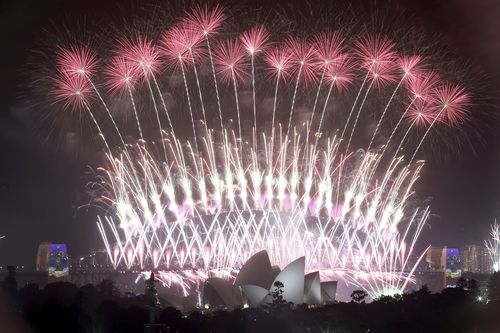 The Sydney Harbour Bridge was lit up in a spectacular show last New Year's Eve. (AAP)