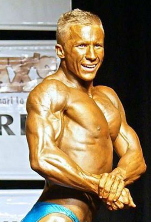 Friends and family said Ben Reddich was an up-and-coming amateur bodybuilder. (Facebook)