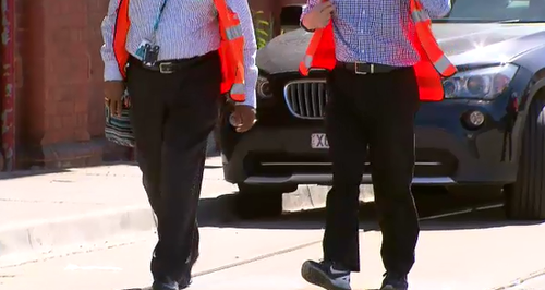 The function was not an official Yarra Trams event. (9NEWS)