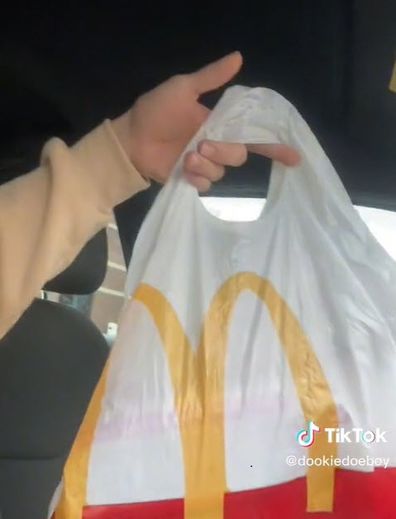 McDonald's customer handed bag of money in drive-through
