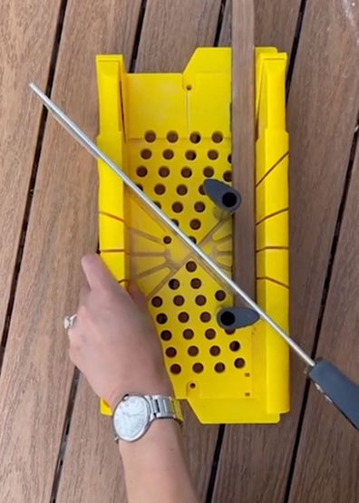 DIY tools gadget mitre box TikTok