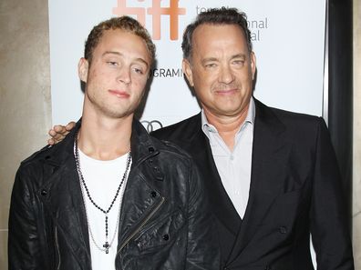 Tom Hanks and son Chet Hanks, Toronto International Film Festival, 2012