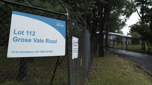 North Richmond water filtration plant. Lot 112 Gross Vale Rd, North Richmond. June 1, 2024.