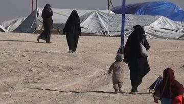 Islamic State wives and children camps in Middle East