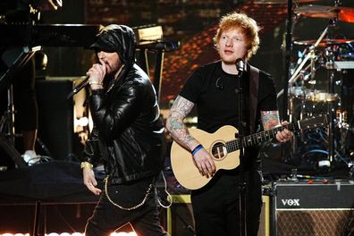 Eminem and Ed Sheeran