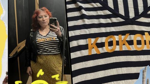 Cassie Walker, local de Melbourne, começou a vender suas roupas velhas como uma forma de 