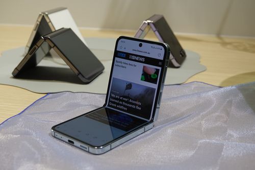 Samsung unfolds latest flip and fold smartphones in Korea.