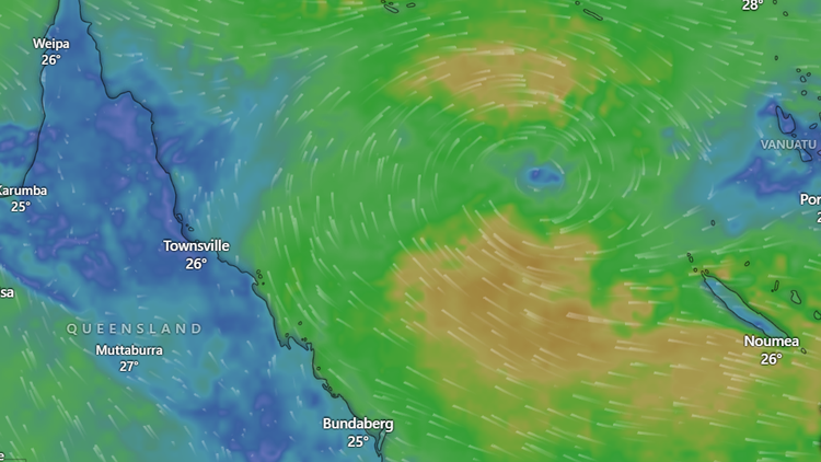 Good news for Queensland as potential cyclone gathers steam in Coral Sea