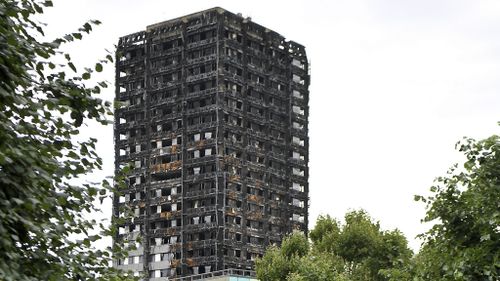 Grenfell tower was completely destroyed by fire. (Getty)