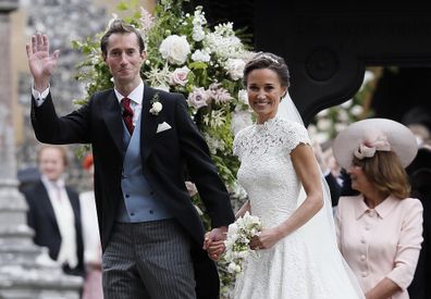 Pippa Middleton married James Matthews at St Mark's Church in Englefield, England Saturday, May 20, 2017. 