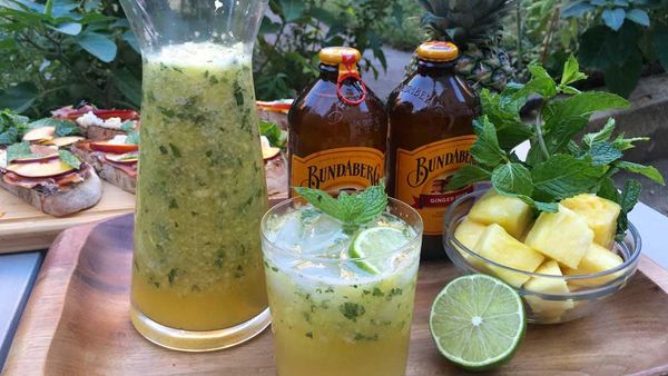 Spicy Pineapple Ginger Mint