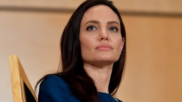 Angelina Jolie talked to Elle France about her mother's influence on her own parenting style. Image: Getty