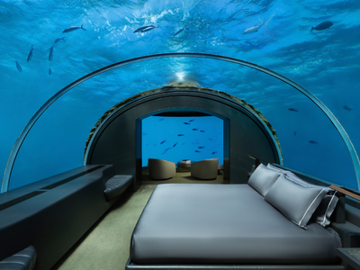 Conrad Maldives, the world's first underwater villa