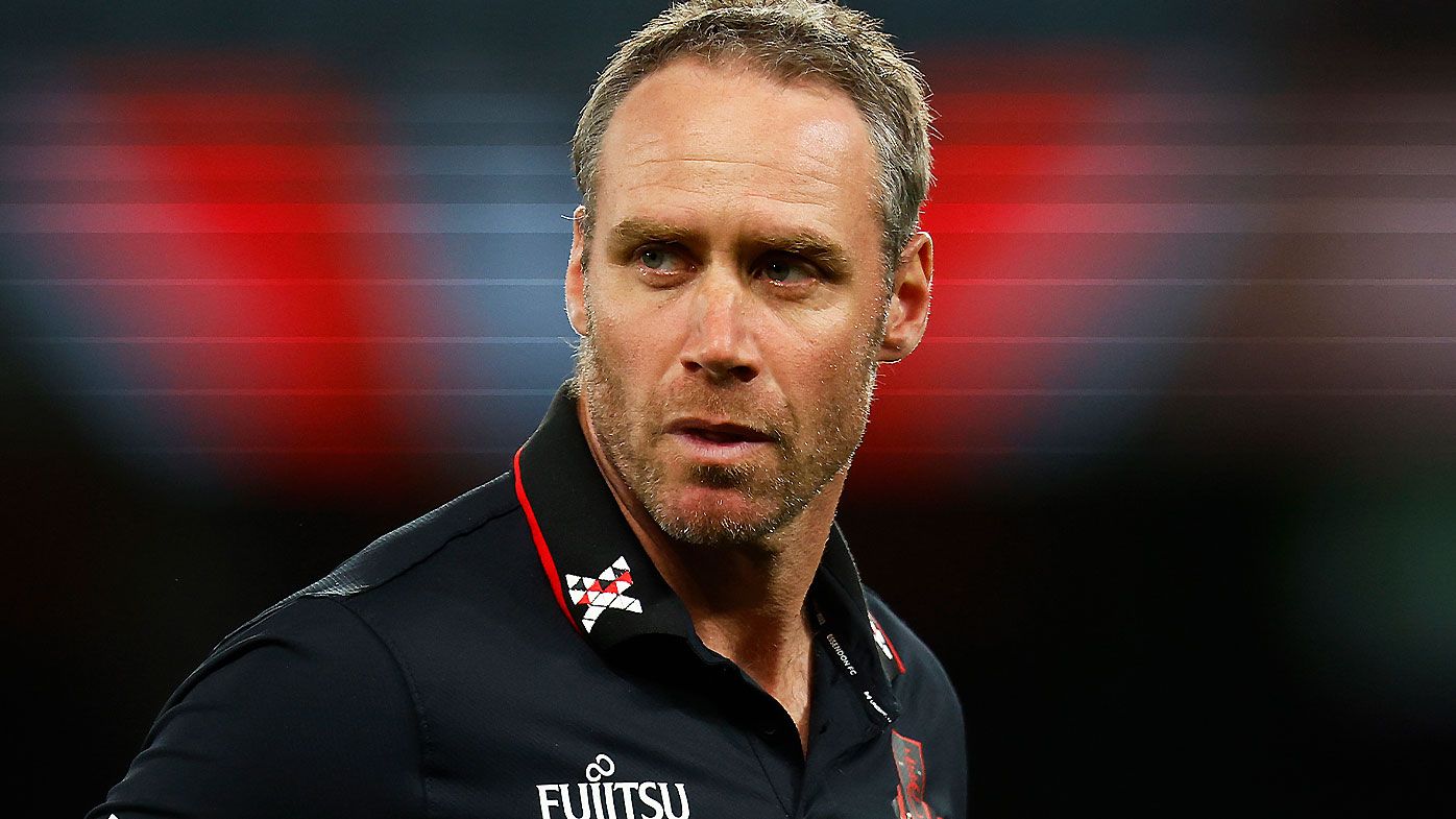 Essendon senior coach Ben Rutten