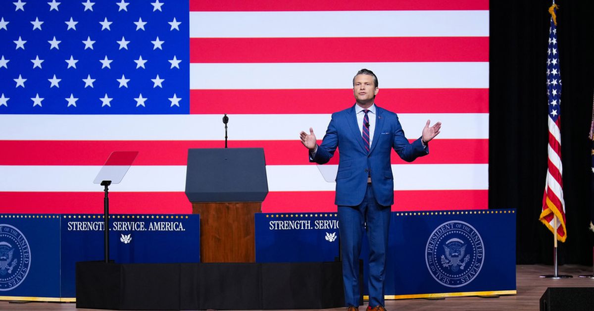 Pete Hegseth Declares an End to 'politically Correct' Leadership in...