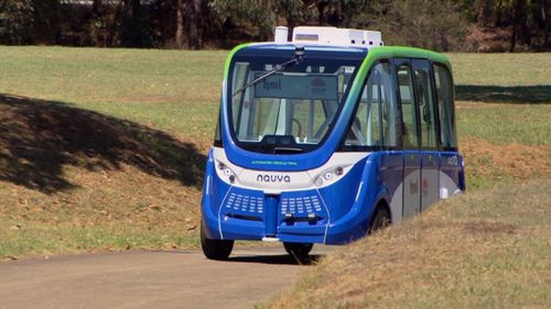 The state government is at work developing driverless shuttles.