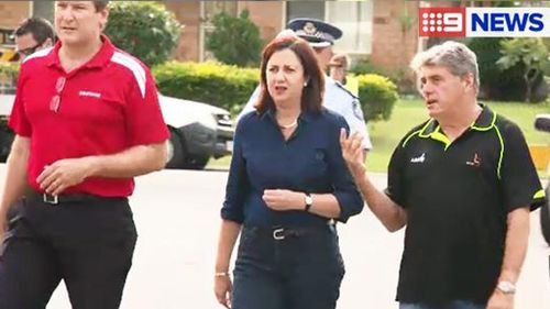 Queensland Premier Annastacia Palaszczuk has urged the community to donate to flood appeals. (9NEWS)