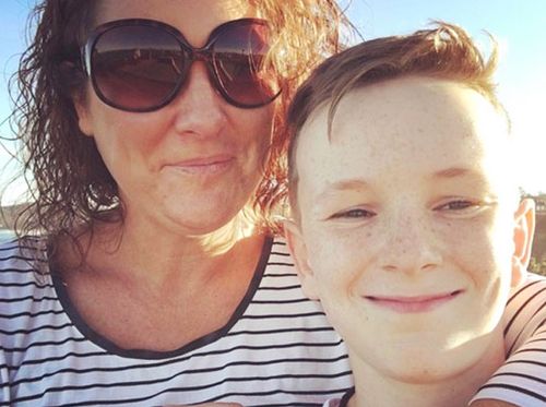 Kelly Wilson and her son Miles, who developed suicidal thoughts while taking Singulair. (Photo: Kelly Wilson)