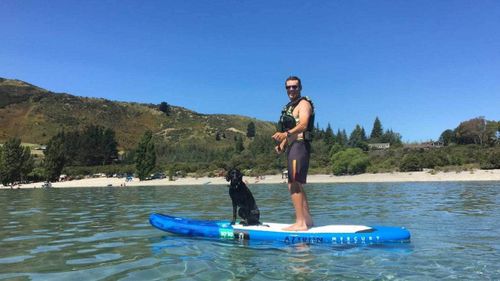 Carl Gerrard lost his phone in February while floating down the Clutha River with his family.