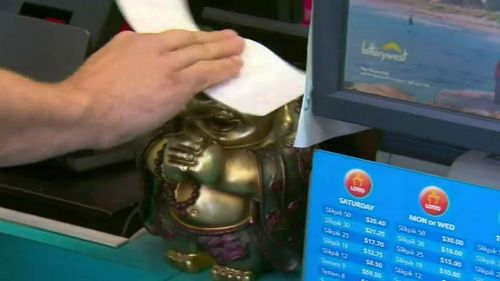 The winning ticket was purchased in Brunswick.
 (9NEWS)