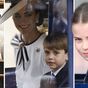 Kate's public return as royals unite at Trooping the Colour
