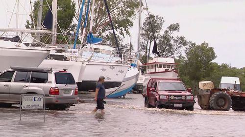Flooding Beachmere Queensland