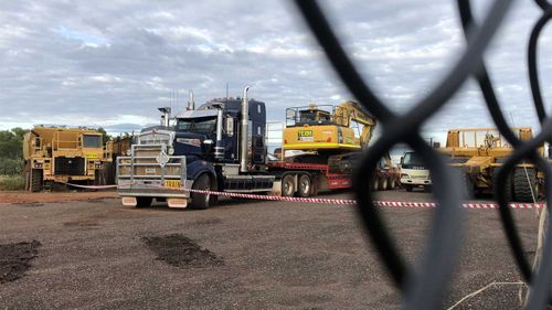 A man has been killed in a workplace accident in Darwin.