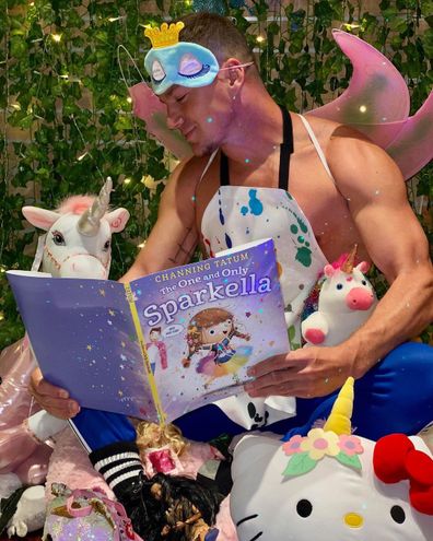 Channing Tatum, new book, The One and Only Sparkella, fairy costume