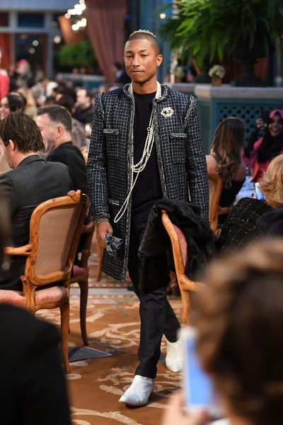 Pharrell takes to the runway at The Ritz. Chanel, Metiers D'Arts 2016/17