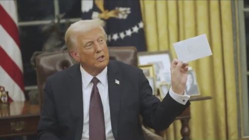 U﻿nited States President Donald Trump has shared what his successor Joe Biden wrote to him in a personal letter left behind at the Oval Office. 