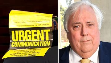 Controversial businessman and former MP Clive Palmer has been slammed by medical authorities after being behind a wave of flyer&#x27;s accused of spreading COVID misinformation across Australia. 