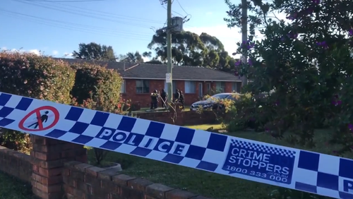 A West Wollongong street is closed off t o the public as police respond to a siege.