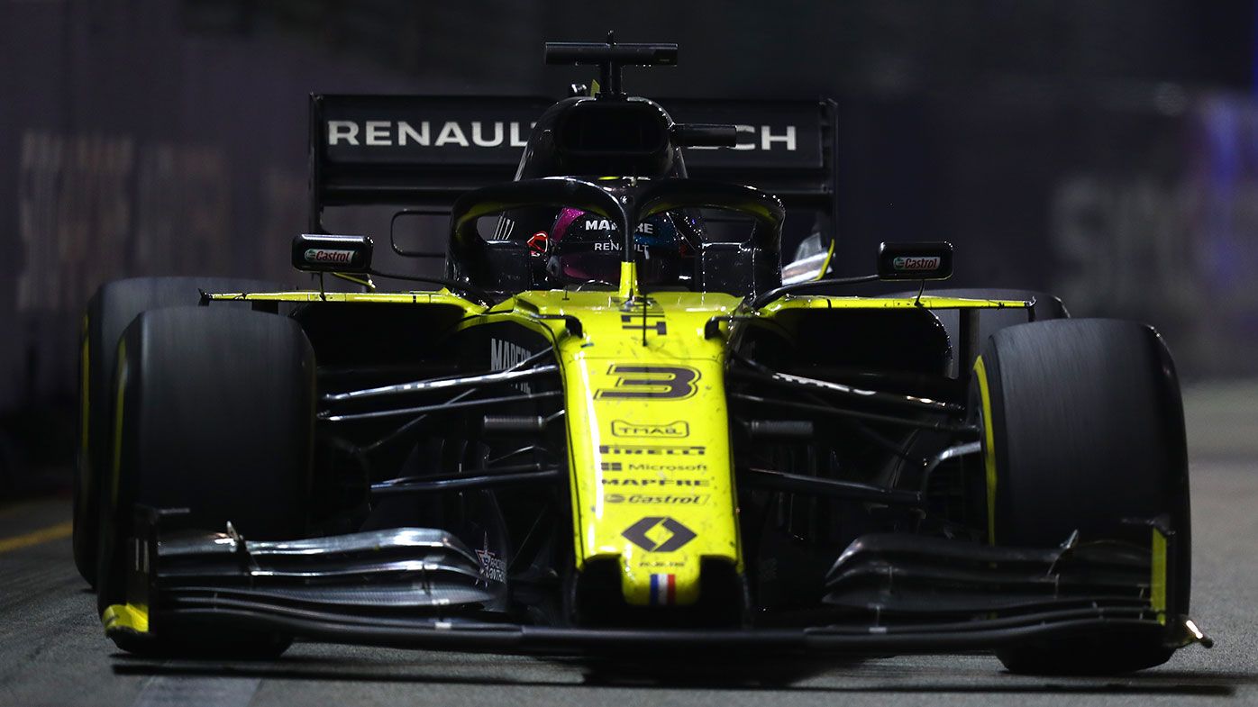 Daniel Ricciardo finished 14th at the Singapore Grand Prix.
