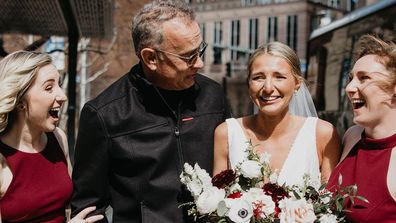 Tom Hanks and Grace Gwaltney photographed by Rachel Rowland