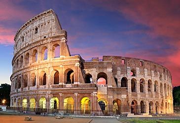The Colosseum was built during which dynastic period?