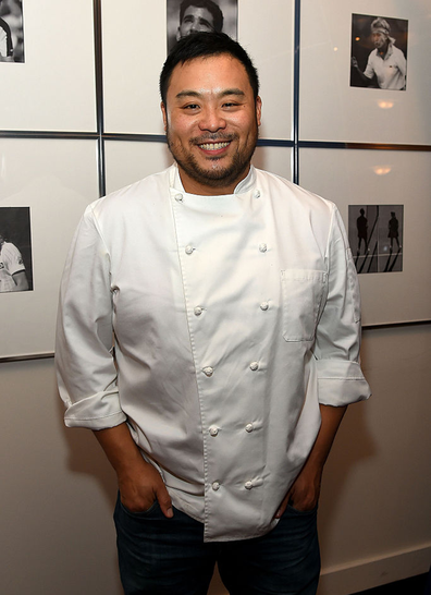 Author David Chang attends Celebrity Chefs Present 2016 US Open Food Tasting at USTA Billie Jean King National Tennis Center on August 25, 2016 in New York City