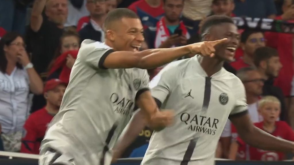 Megastar Kylian Mbappe scores one of the fastest goals in Ligue 1 history using trick play
