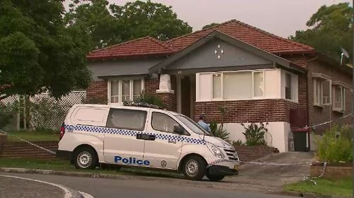 A 92-year-old woman has been stabbed inside her home.