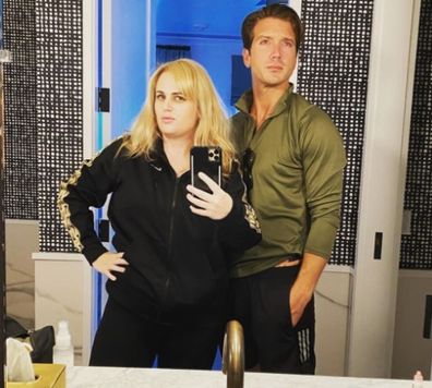 Rebel Wilson and boyfriend Jacob Busch.