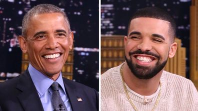 Drake and Barack Obama.