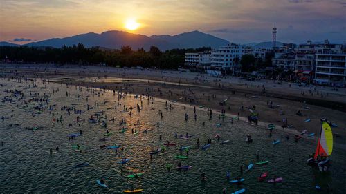Known as the "Hawaii of China," Hainan island is a popular tourist destination.