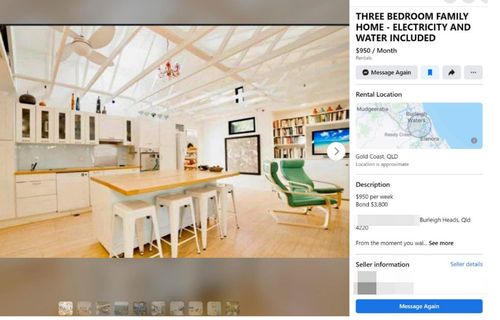Desperate to find a place to live, Stefana Vella jumped on the Facebook Marketplace ad, which appeared to offer an ideal property for her to rent.