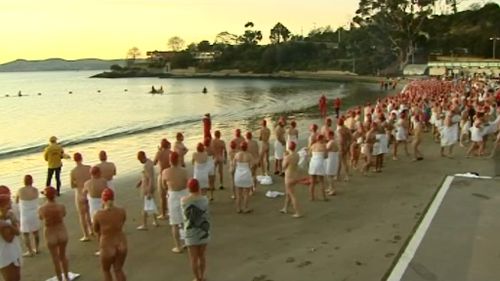 Around 400 people failed to turn up to the event, part of Dark Mofo. (9NEWS)