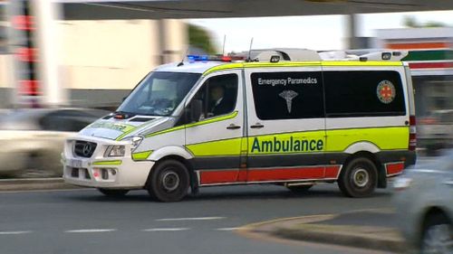 The man was rushed to Gold Coast University Hospital. (9NEWS)