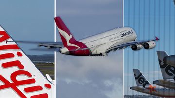 Virgin, Qantas, Jetstar