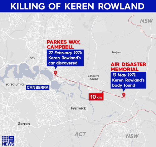 Keren Rowland was reported missing by her parents a couple of hours after she failed to return home.