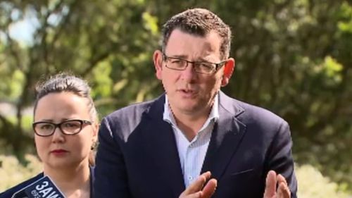 Premier Daniel Andrews has provided details of the Victorian state government's support package in the wake of the Hazelwood power station closure. (9NEWS)