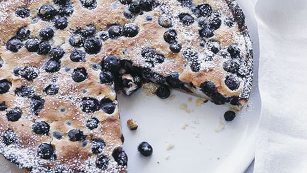 Blueberry tart